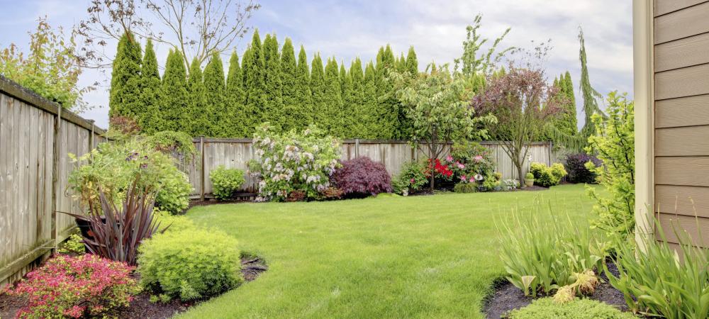 landscaping and greenery